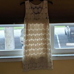 INC Crochet Lace Sheath Dress